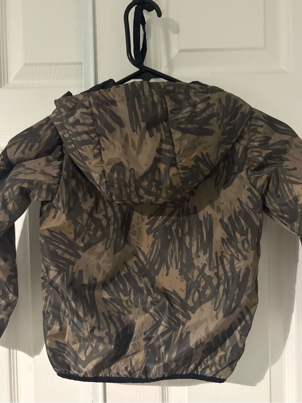 Finger In The Nose Kids' Hooded - Brown Camo Print